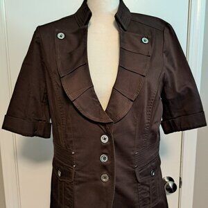 White House Black Market Short-Sleeved Jacket